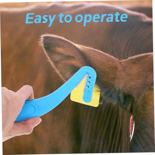 Mipcase Ear Tag Removing Tool Livestock Ear Tag Remover Tool 8.66In Sharp Cutter 2 Pack Cattle Remover for Cattle Pig Sheep Farm Use