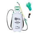 REALWORK 3-Gallon Handheld Tank Sprayer with Carry Handle and Shoulder Strap for Pests & Weeds, Watering Garden, and Spraying Plants, in Translucent White - size: 3 gallon