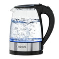 AZEUS Electric Kettle 1800W Cool Touch Tea Kettle Anti-scalding Design 1.8L Large Capacity Kettle BPA-Free, White