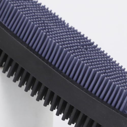 Premium Rubber Pet Hair Brush - Removes Hair from Couches & Pets' Coats B - color: black