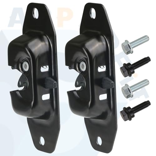 Tailgate Latch Lock w/Bolts 23158822 38677 Compatible with 2007-2018 Chevrolet Chevy Silverado/GMC Sierra 1500 2500 HD 3500 HD for Rear Tail Gate Panel Side Left & Right - size: 2007-2014
