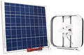 20" Box Fan Kit – 100W Solar Panel + On/Off Switch – 12" Blade for Off-Grid Cooling in S