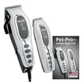 Wahl USA Pet-Pro Corded Clipper & Battery Trimmer Pet Grooming Kit for Dogs | At Home Dog Grooming For Full Hair Clipping, Face & Paw Trims, Light To Thick Coats, Brand Used By Professionals – Model 9284