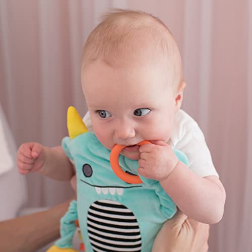 Dr. Brown's Gripebelt Heated Belly Band, Soothe Baby's Tummy with Gentle Warmth and Compression, Monster, 3m+, Blue - color: Blue Monster, size: 3m+ (Pack of 1)