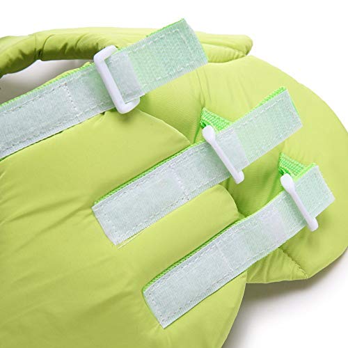 Dogs Cats Medical Grooming Pet E-Collar Recovery Remedy Protective Dog Lick Caught Soft Sponge Adjustable Postoperative Kit for Small and Medium Dog (Green, M (neck's Girth 10.6" to 11.4")) - color: Green, size: M (neck's girth 10.6" to 11.4")