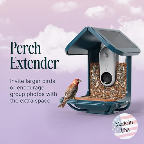 Birdbuddy Perch Extender Bird Feeders Accessory Add On Gift for Bird Lover