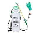REALWORK 2-Gallon Handheld Tank Sprayer with Easy-Carry Shoulder Strap for Lawn, Garden, Yard, in Translucent White - size: 2 gallon