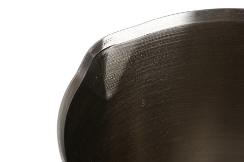 Measuring Cup, Stainless Steel Measuring Cup (24 Ounce/ 0.7 Liter), Milk Frothing Pitcher, Steaming Pitcher, Milk Frothing Cup with Marking with Handle for Espresso Machines, Latte Art - size: 23.7 Ounces