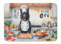 Caroline's Treasures Belgian Sheepdog The Chef Memory Foam Kitchen Mat Machine Washable Anti-Fatigue Mat Cushion Comfort Bath Mat or Kitchen Rug - color: Belgian Sheepdog 6201