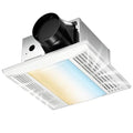 Amico Bathroom Exhaust Fan with LED Light, 110 CFM, 1.0 Sones, 5CCT, 90 CRI | 1000LM, Ceiling Mount Shower Ventilation Fan, No Attic Access Needed, 4 Inch Duct, 9.4'' x 9.4'' Ceiling Opening, ETL & FCC - size: 110 CFM