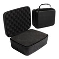 caseling 11x9x5.5 Hard Case with 3-Layer Customizable Pick-and-Pluck Foam | 3 pre-scored foam layers, TSA compliant travel case, rigid EVA shell, electronics and tech gear case, smooth zippers - size: 11" x 9" x 5.5"
