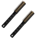 2 Pcs Bowling Shoe Brush for Bottom, Portable Bowling Shoe Cleaner Brush, Soft Bristles for Effective Slide Maintenance, Cleaning Tool for Bowling Alley, Training and Daily Shoe Care