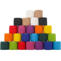24 Pack Self Adhesive Bandage Wrap 2 Inch, Athletic Elastic Non Woven Cohesive Bandage for Sports, Wrist, Ankle Sprains, Swelling and Vet Wrap (Rainbow) - color: 2 Inch-24 Count Rainbow