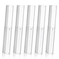 Universal Stainless Steel Adjustable Grill Heat Plates Heat Tents Heat Shields Burner Cover, Compatible with Charbroil, Nexgrill, Brinkmann, Dyna Glo etc., Extends from 11.75" up to 21" L, 5 Pack - size: 5-Pack
