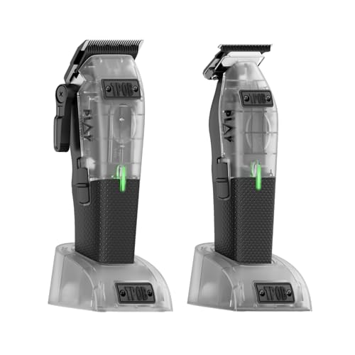 TPOB Mini Play Professional Hair Clippers (Transparent Set) - color: Transparent Set