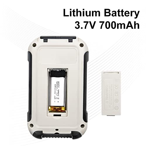 TM570 Fiber Optic Tester 3-in-1 — Optical Power Meter -70~+10 dBm, VFL Visual Fault Locator & RJ45 Cable Tester, Rechargeable Li-ion, FC/SC/ST, Compact 130g Fiber Light Meter