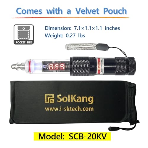 Electric Fence Tester, 20,000V | Product of Korea