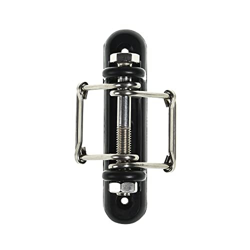 Electric Fence Tape Corner/Ends Insulator with Buckles, 3-Pack | Wood Post Tape Connector, With Screw, For Polytape up to 40mm