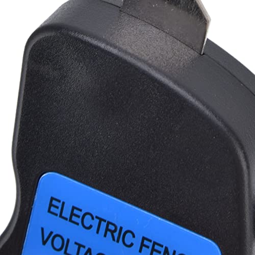 12KV Neon Fence Voltage Tester, 2000 to 12000V ABS Material with 8 Neon Indicator Lights, for Farms Home Gardens and Livestock Enclosures