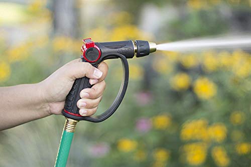 Orbit 58984 Thumb Control D-Grip Contractor Adjustable Pistol Brass Spray Nozzle, black - size: G-Drip, style: Thumb Control