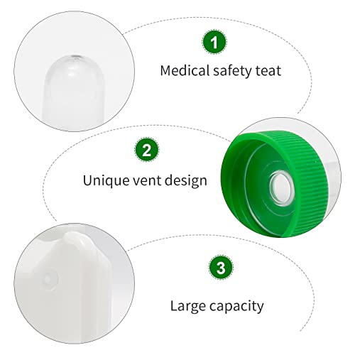 850ml Lamb Bottle Kit with Hand Grip for Newborn Farm Animals | Includes 5x Soft Replacement Teats, for Feeding Lambs, Calves & Piglets, Colostrum Nursing Bottle