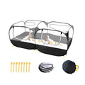Small Animals Playpen, Portable Chicken Run Coop Large Chick Brooder Pet Cage Tent with Zipper Doors, Breathable Mesh Walls, Foldable Pet Enclosure for Cat Puppy Kitten Rabbits Indoor Outdoor