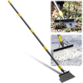Garden Cleaning Shovel, 76" Adjustable Floor Scraper Long Handle Heavy Duty Tool, Multifunctional Flat Shovel Gardening Tools for Digging, Weeding,Scraping, Ice Remove...