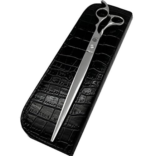 Purple Dragon 5"/5.5"/6"/6.5"/7"/7.5"/8"/9"/10" Sharp Edge Hair Cutting | Stainless Steel, Pet/Dog Grooming Scissors Includes Bag, for Barber or Pet Groomer - size: 10 inch
