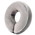 Inflatable Reflective Dog Cone Collar Alternative After Surgery,Doggie Recovery Dount Neck Ecollar,Adjustable Soft Dog Cone Collar for Small Medium Large Dogs (Grey, XXL) - color: Grey, size: XX-Large（18.5"-22.5"）
