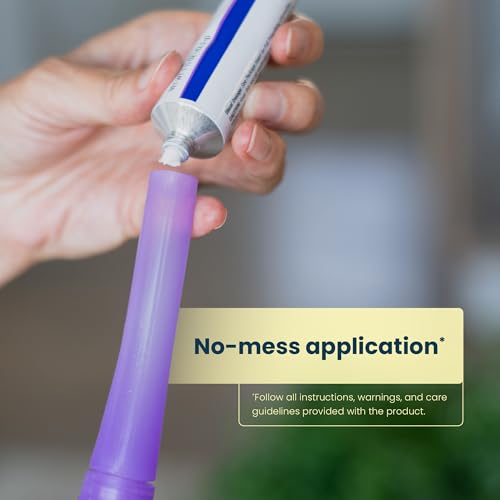 Wandah - Reusable Vaginal Cream Applicator for Women - Soft Medical-Grade Silicone, for Generic Estradiol, Estrace, and Premarin Vaginal Cream. Made in Maine, USA.