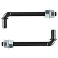 Skelang 6" J-Bolt Post Hinge, 5/8" Male Pin Hinges Bolts, Fence Bolt Though Post Hinge, Pack of 2