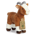 Aurora Eco Nation 8.5" Goat Responsibly Made Stuffed Animal | Fabric made from recycled plastic bottles with embroidered eyes