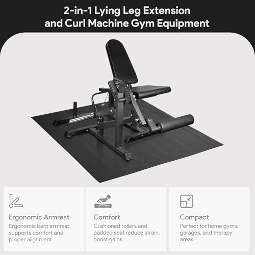 BalanceFrom Strength Training Machine, Adjustable Multifunctional Fitness Equipment for Home & Gym - style: Adjustable Leg Extension & Leg Curl