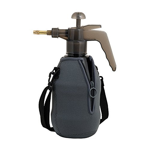 (Ultra Cool™ XLS) USA Misters 1.5 Liter Mister & Sprayer Personal Water Pump with Full Neoprene Jacket and Built-in Carrying Strap - color: Gray