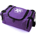 ASA TECHMED First Aid Responder EMS Emergency Medical Trauma Bag EMT, Fire Fighter, Police Officer, Paramedics, Nurse, Purple - color: Purple