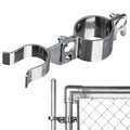 1-7/8" x 1-3/8" Chain Link Gate Latch Heavy Duty Stainless Steel Fence Gate Fork Latch Hardware with Padlock Hole 1pcs - color: 1-7/8"x1-3/8"