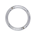 Longtor Bull Nose Ring, Carbon Steel, Rustproof, Secure Lock (2.76″) | Heavy duty for cattle/livestock. Easy insert & secure lock. Rustproof steel. Farmer/vet essential. - size: 2.76″