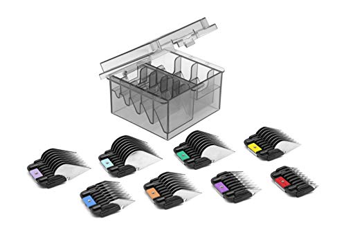 Professional Animal Stainless Steel Comb Set for A5-style Detachable Blade Clippers, Snap-On Size #10/15/30 for Pets, Dogs, Cats, and Horses (Not Compatible with 5-in-1 Blades) | Snap-On Size #10/15/30 for Pets, Dogs, Cats, and Horses (Not Compatible with