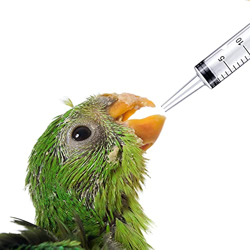 30 Pack 20ml Plastic Syringe for Scientific Labs, Measuring Liquids, Pets, Oil or Glue Applicator - size: 20ml-30Pack