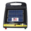 Zareba 10 Mile Solar Powered Low Impedance Electric Fence Charger | Contain Cattle, Horses, Goats, & Livestock, 0.15 Output Joules, Built-in Mounting Bracket for Posts, ESP10M-Z
