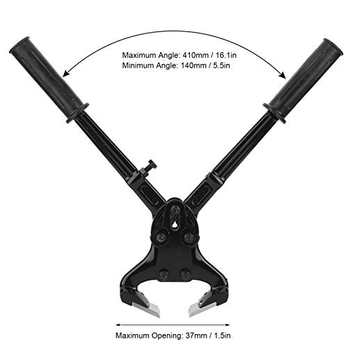 Hoof Trimmer, Stainless Steel Functional Cow Hoof Trimmer Pliers, Nail Remover Tool, Sharpened Wear‑Resistant Durable Hoof Nipper, Shoeing Tools Livestock Equipmen for Cows, Cattle