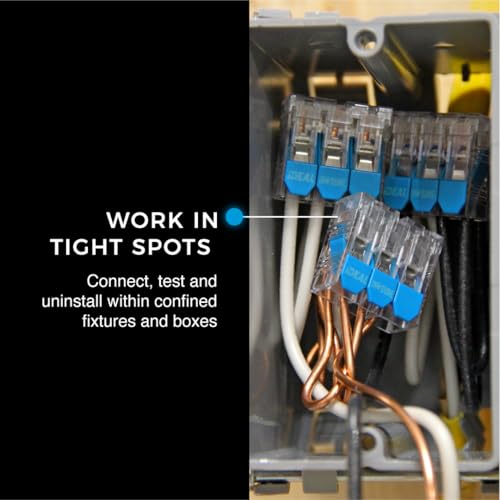 Ideal Electrical 30-1010 InSure 22 pc 10 AWG Lever Connector Kit (22 Pieces of Lever Wire Connectors) - size: 22 pc 10 AWG