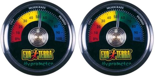 Exo Terra Exo Terra Analog Hygrometer (Pack of 2) - size: One Size (Pack of 2)