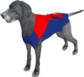 Surgi Snuggly Dog Surgery Recovery Suit, Cone Alternative, Spay/Neuter S | Dog Recovery Suit for Dogs — Veterinarian-Invented Surgical Suit & Recovery Onesie with Easy Bathroom Access After Surgery - color: Super-Hero, size: Small (L-10"-13" | G-14"-19" |