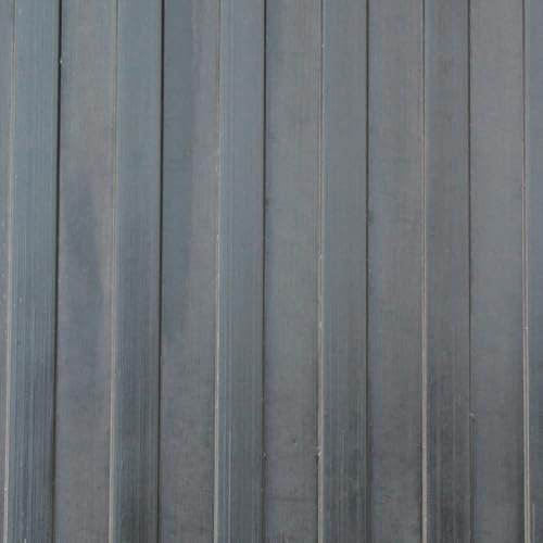 Rubber-Cal Wide-Rib Corrugated Rubber Floor Mat - 1/8 in. Th x 4ft x 8ft