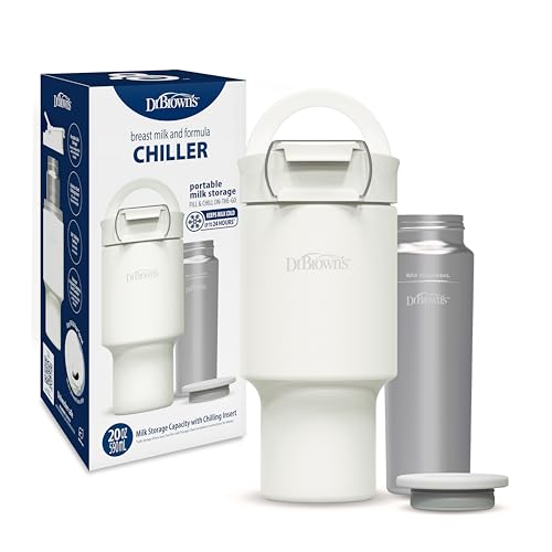 Dr. Brown's Breast Milk and Formula Chiller, Arctic White - color: Arctic White