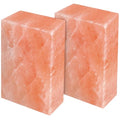UMAID Himalayan Salt Block – 8x4x2 2-Pack – 100% Natural Mineral Salt Lick for Horses, Cows, Goats & Sheep – Animal Feed Supplement, Long-Lasting Salt Chunks - size: 5 Pound (Pack of 2)