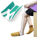 Sock Aid, Sock Helpers to Put on Your Socks for Seniors, Disabled, Pregnancy, Assist Device for Elderly, Tool Aide Puller Easy on and Off with No Bending(Mint Green) - color: Mint Green