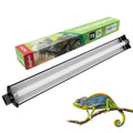 UVB Reptile Light Kit, 24W T5 Lamp Fixture and 5.0 UVB Tube Combo, Linear Lighting Bar Ideal for Tropical Reptiles Bearded Dragon Hermit Crab Turtle Leopard Gecko Tank Chameleons Iguanas Snake - size: UVB5.0