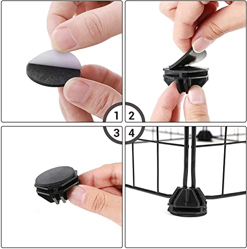Extra Large Guinea Pig Enclosure Hamsters Critters Turtles Habitat Adjustable Shape Easy to Setup Bunny Puppy Play Ground Center Divider Access Door Mouse Mice Playpen Waterproof Bottom Canvas - size: 12 Pack